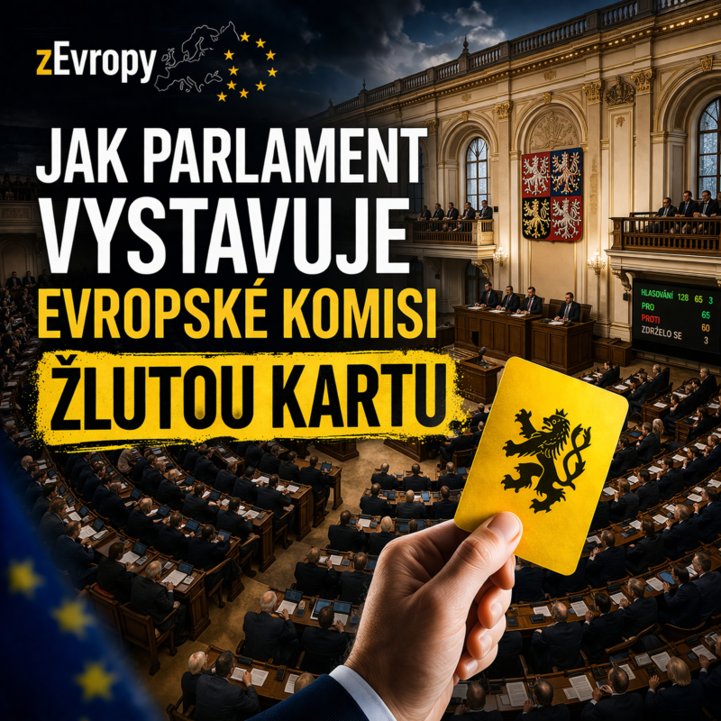 Obrázek epizody Jak Parlament vystavuje Evropě žluté karty s Janou Francovou
