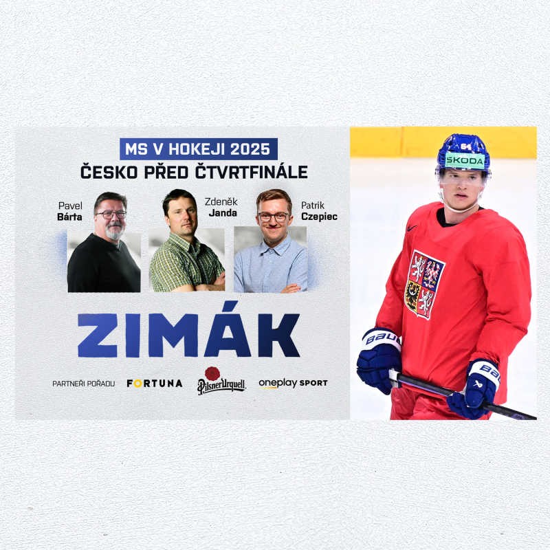 Obrázek epizody ZIMÁK před čtvrtfinále: Posila Kämpf. Má to cenu? Tohle Vejmelka nezažil, čeká se „žloutenka“