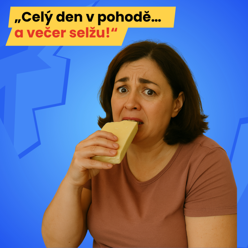 Obrázek epizody #7 - Máte večerní chutě po 40? Tohle je důvod (a řešení)!