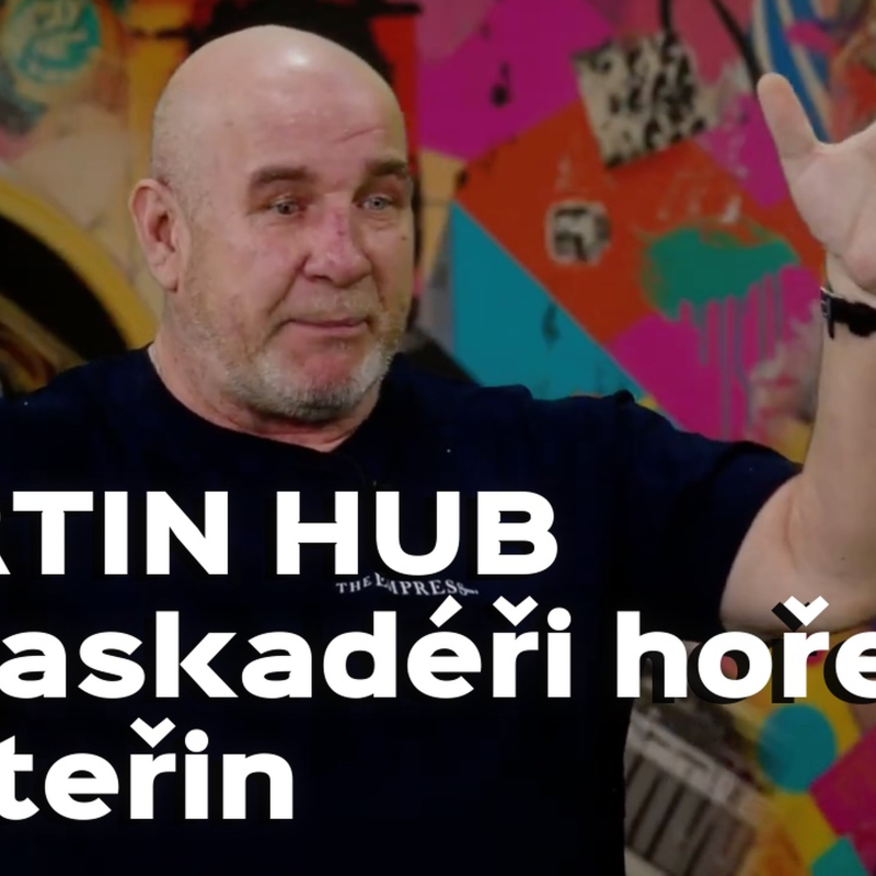 Obrázek epizody Martin Hub kaskadér: v Titanicu mě voda přimáčkla. Cruise, Brad Pitt, Russell Crowe – všichni dřou