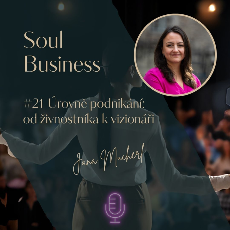 Obrázek epizody #21 Úrovně podnikání: Od živnostníka k vizionáři
