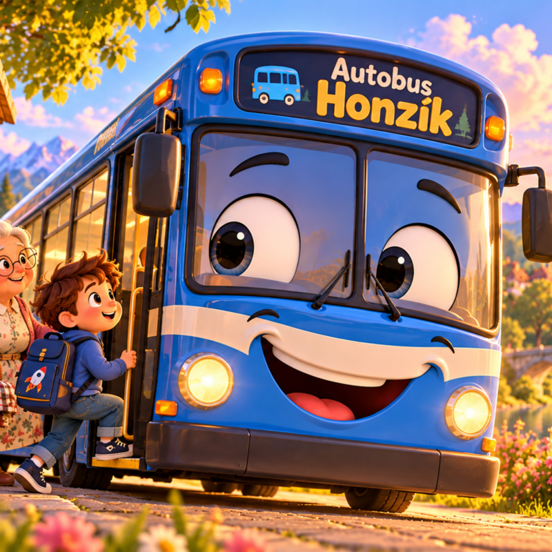 Obrázek epizody 🚌 Autobus Honzík, který naboural do svodidel | Pohádka o tom, co je v životě opravdu důležité | Audiopohádka na dobrou noc 🌙
