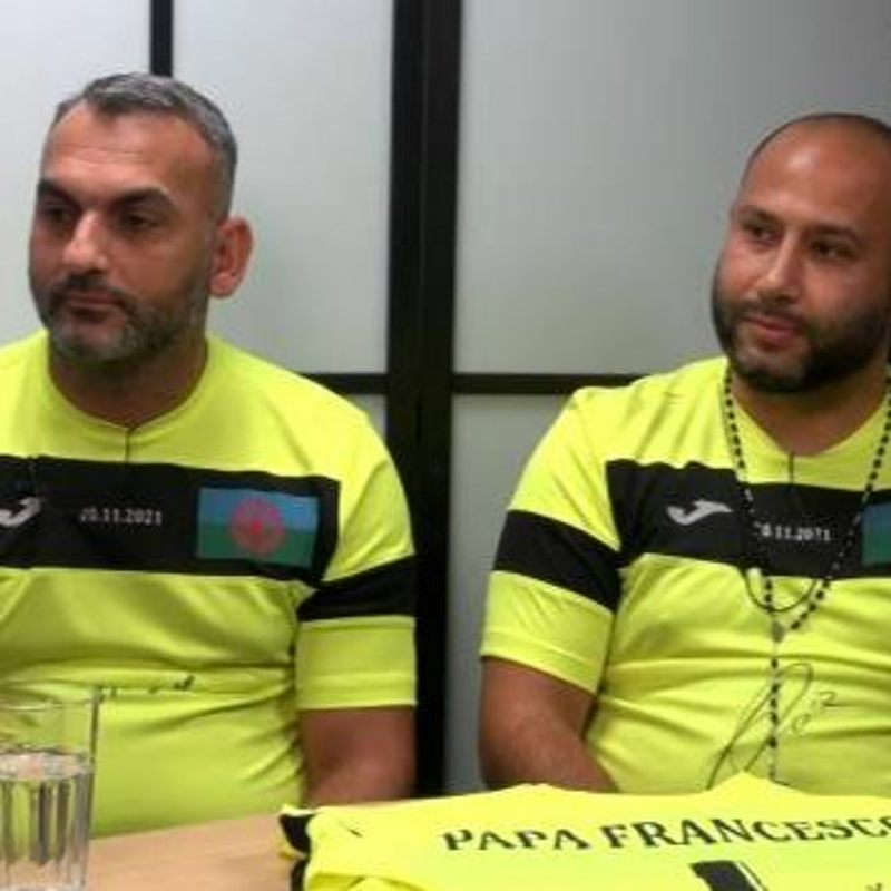 Obrázek epizody Lukáš Pulko a Jaroslav Horváth z fotbalové akademie Mongagua u papeže Františka