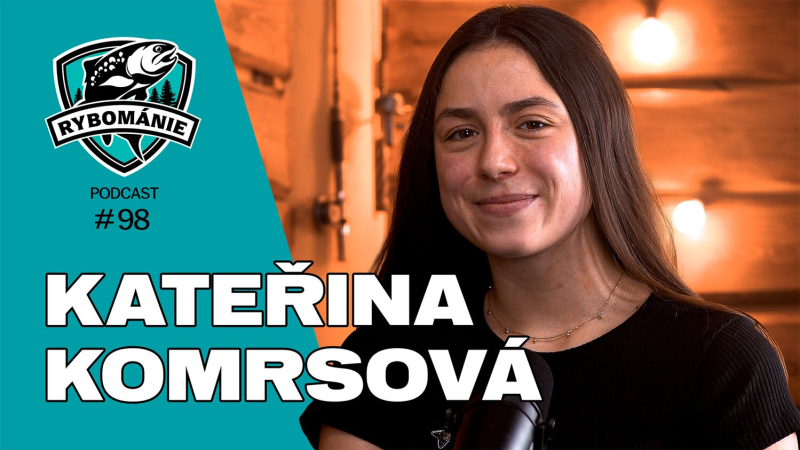 Obrázek epizody ,,Člověk musí být magor, aby byl dobrej!" - Kateřina Komrsová v podcastu #99