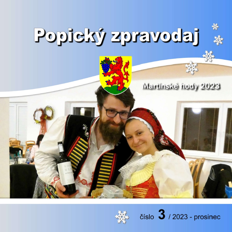 Obrázek epizody Popický zpravodaj - Číslo 3/2023 - Prosinec