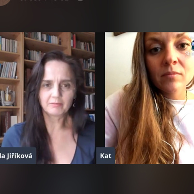 Obrázek epizody #47 Rozhovor Katerina K a Kamila Jiříková - živě FB