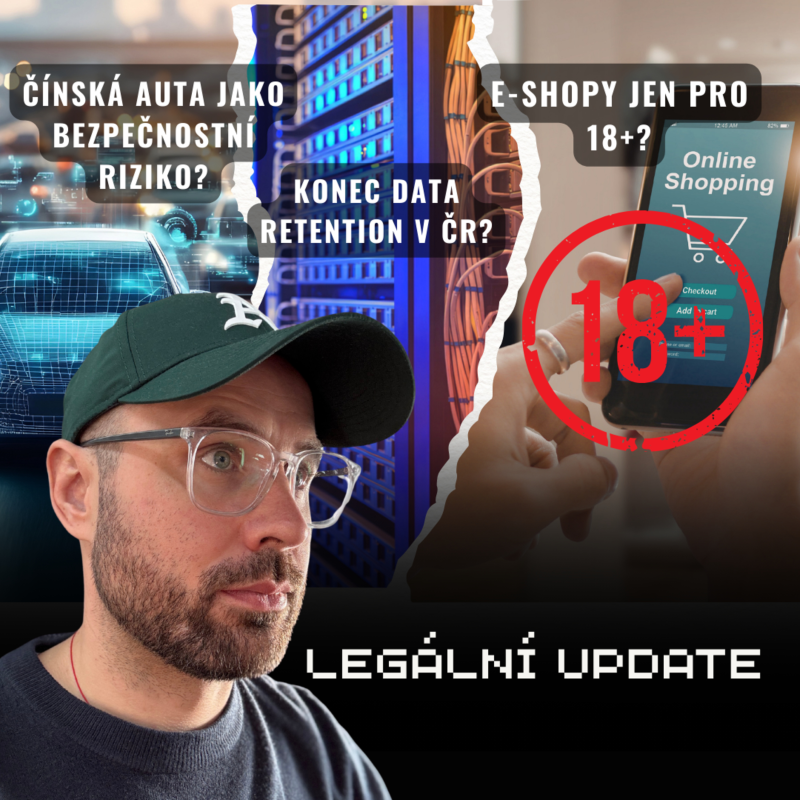 Obrázek epizody Polsko zakázalo čínská auta / Data Retention v ČR končí / E-shop jen pro 18+ je problém
