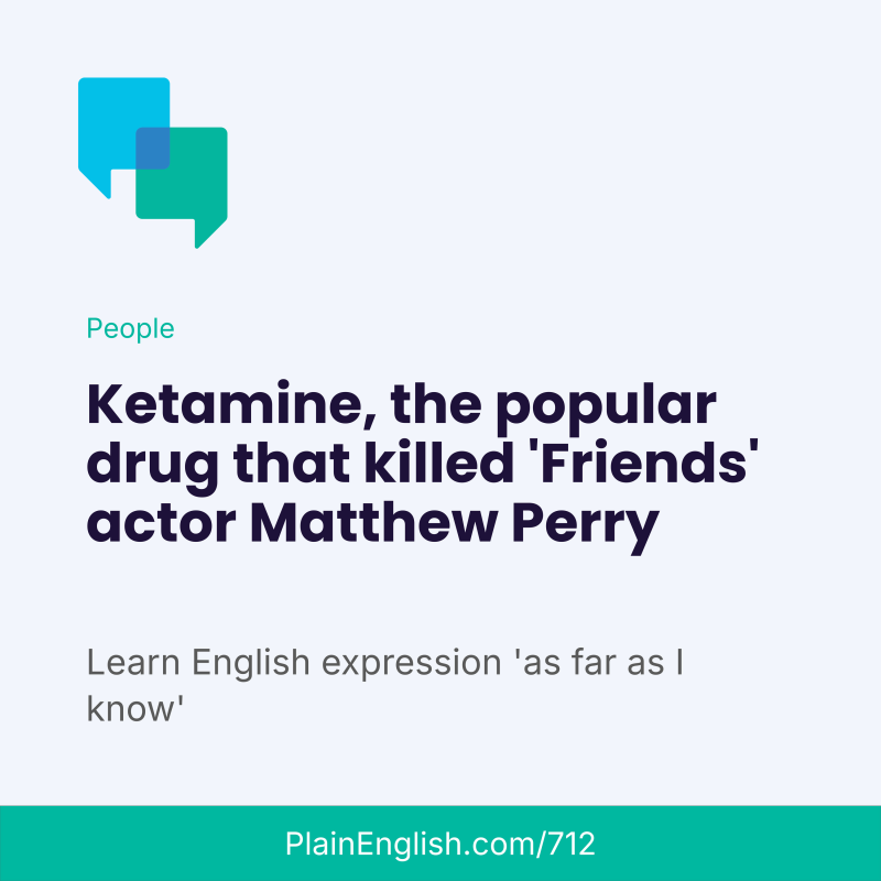 Obrázek epizody Matthew Perry and the drug that killed him (As far as I know)