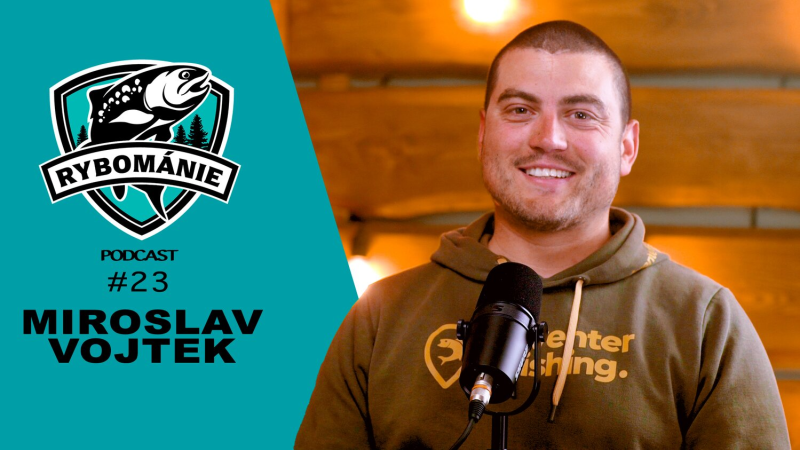 Obrázek epizody RYBOMÁNIE podcast #23 - Miroslav Vojtek - V Norsku mu šlo o život, příběhy rybářského průvodce