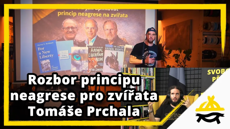 Obrázek epizody Studio Svobodného přístavu: Rozbor principu neagrese pro zvířata Tomáše Prchala