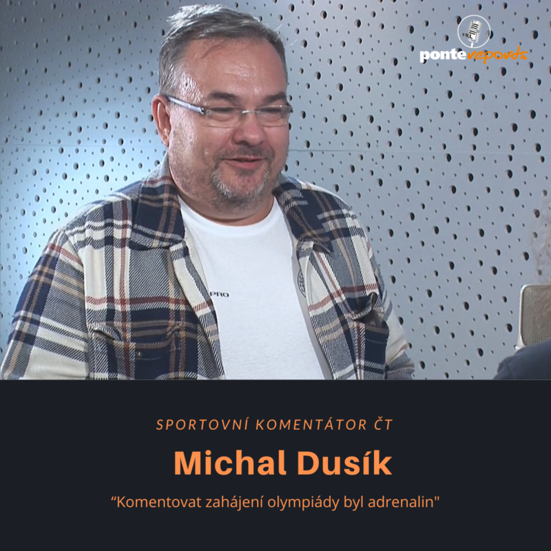 Obrázek epizody Michal Dusík, sportovní komentátor ČT: Komentovat zahájení olympiády byl adrenalin