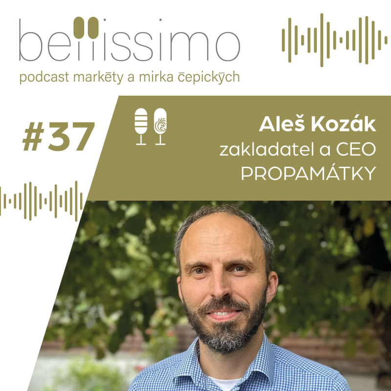 Obrázek epizody Už 18 let má dream job, který vytvořil pro sebe a svůj tým - Aleš Kozák, zakladatel PROPAMÁTKY