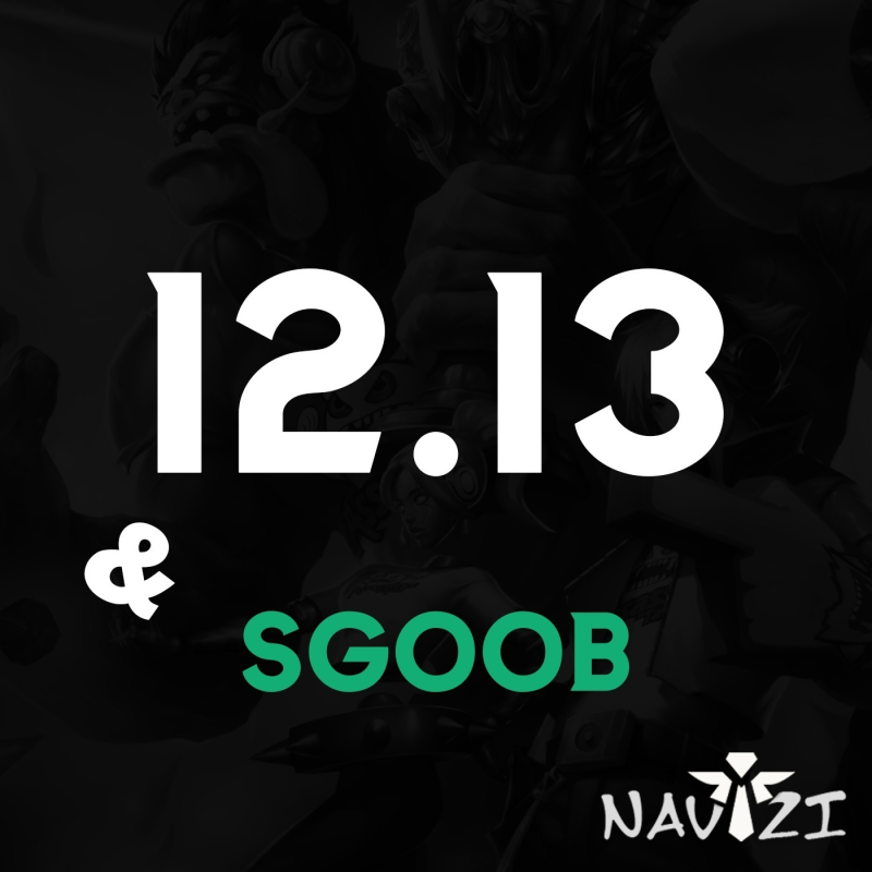 Obrázek epizody NAVIZI S1E3 | Patch 12.13 | Host - SGOOB