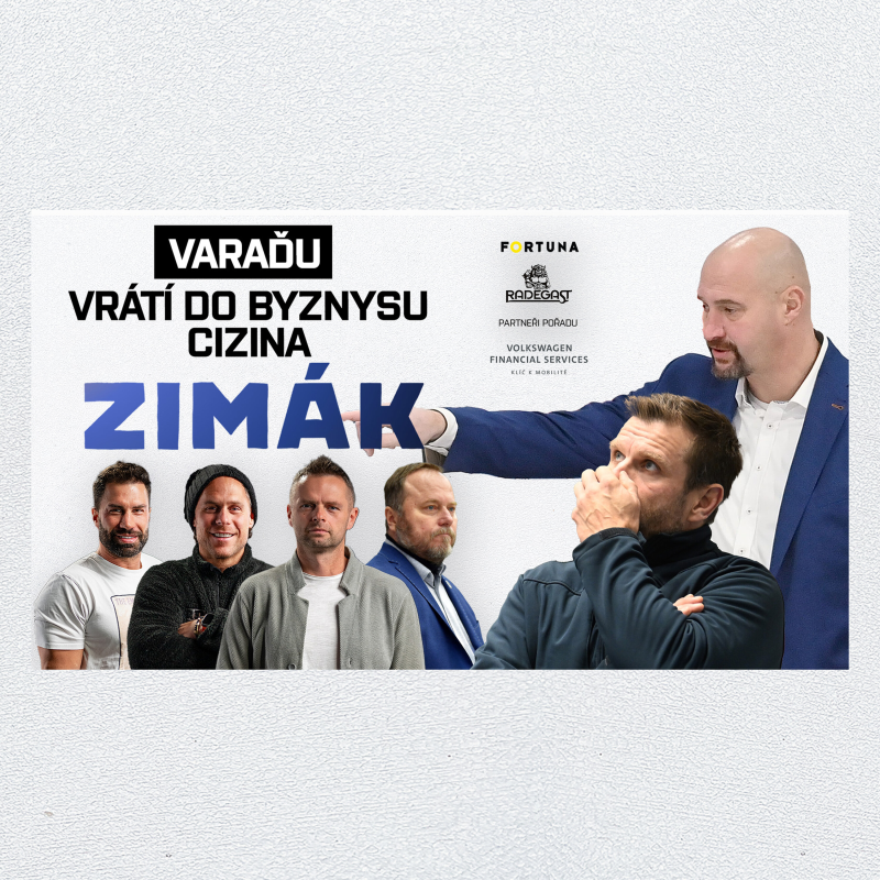 Obrázek epizody Zimák | Zábranský zpátky, dává to smysl? Varaďův restart v cizině a Vary v pyžamu