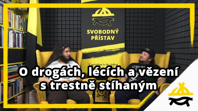 Obrázek epizody Studio Svobodného přístavu: O drogách, lécích a vězení s trestně stíhaným