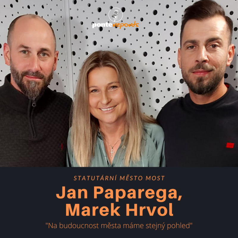 Obrázek epizody Jan Paparega, Marek Hrvol – Statutární město Most: Na budoucnost města máme stejný pohled