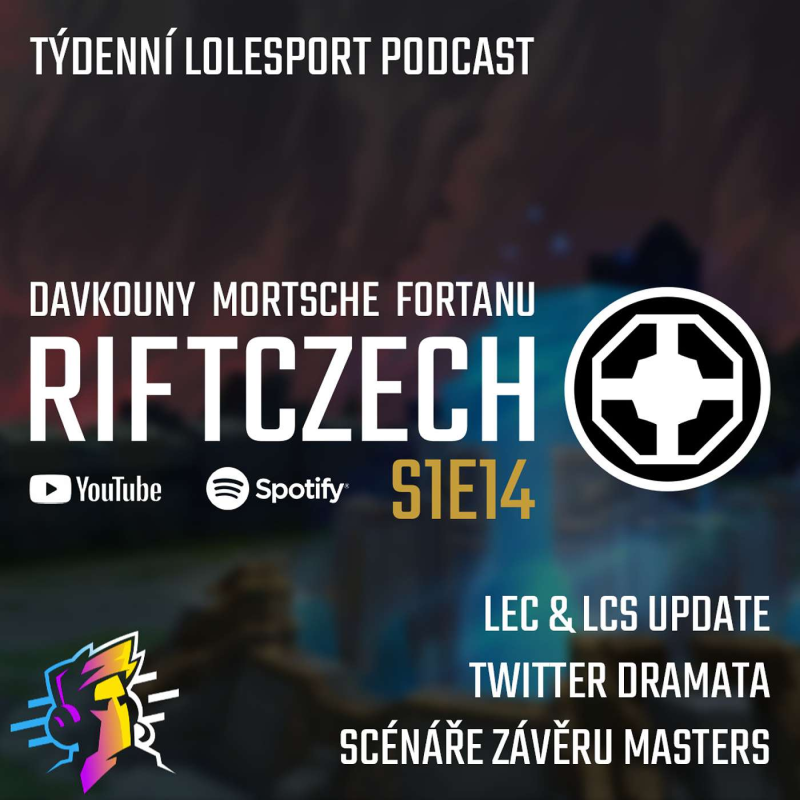 Obrázek epizody RIFTCZECH S1E14: Twitter dramata u nás, bláznivý závěr Hitpoint Masters a změny draků ve 12.14