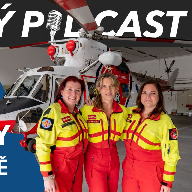 Obrázek epizody Létající SESTŘIČKY z Plzně "Když letíme, tak to není na výlet. Lidé na nás vytáhli i lopatu."