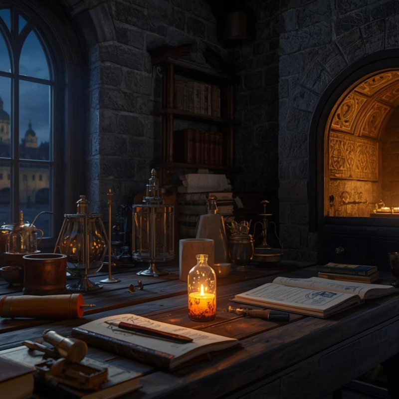 Obrázek epizody Alchymistická dílna - příběh na usnutí pro dospělé (hluboký spánek)