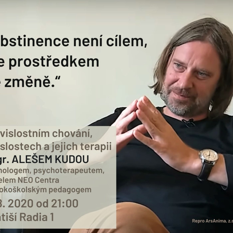 Obrázek epizody Zátiší (19.8.2020) [o závislostech a jejich terapii s Mgr. Alešem Kudou]