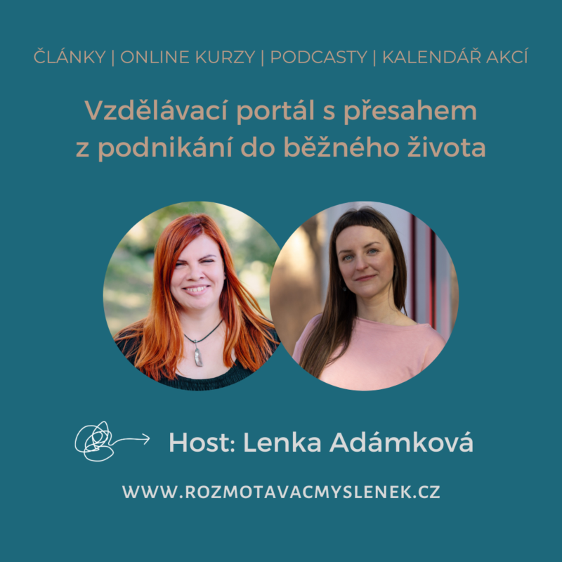 Obrázek epizody Tancem za zónu komfortu s Lenkou Adámkovou