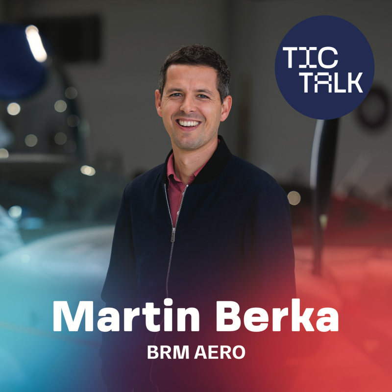 Obrázek epizody TIC TALK: Vzlet pro ten sen (Martin Berka, BRM AERO)