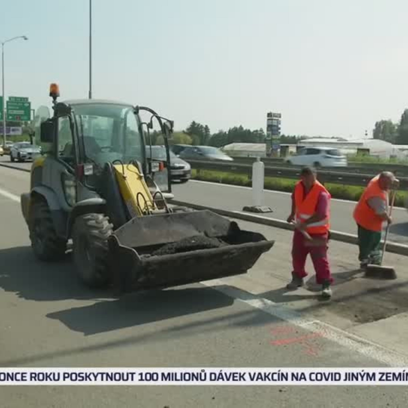 Obrázek epizody Oprava D1 v Brně (zdroj: CNN Prima NEWS)