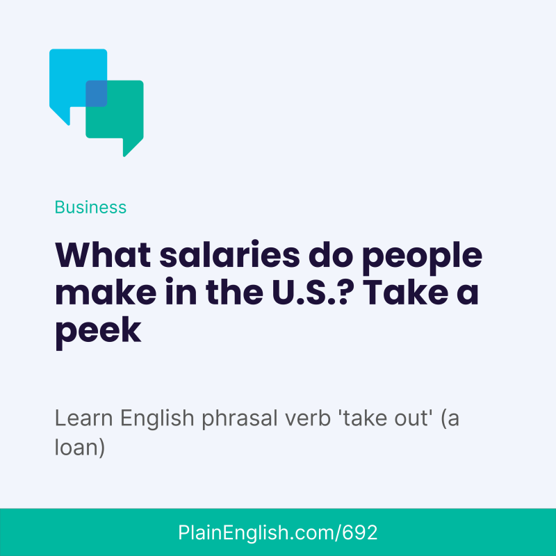 Obrázek epizody Typical U.S. salaries by profession (Take out)