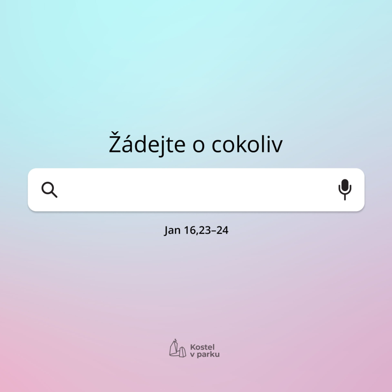 Obrázek epizody Žádejte o cokoliv (Jan 16,23-24), Tibor Máhrik 18.1.2026