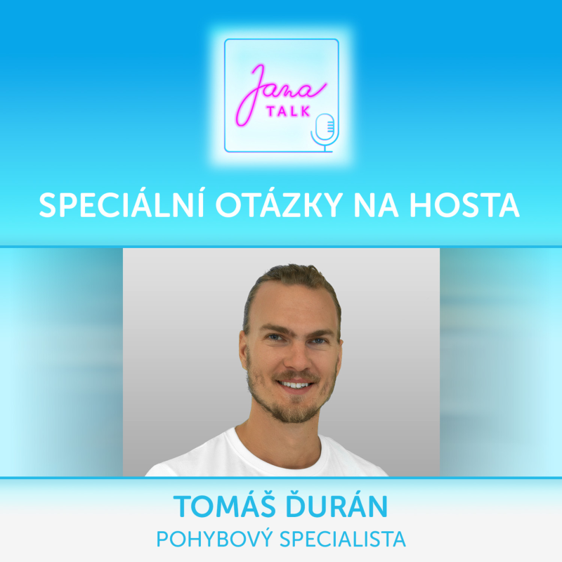 Obrázek epizody 45 Speciální otázky 🌿 Bolest zad, pohyb a každodenní návyky | Tomáš Ďurán