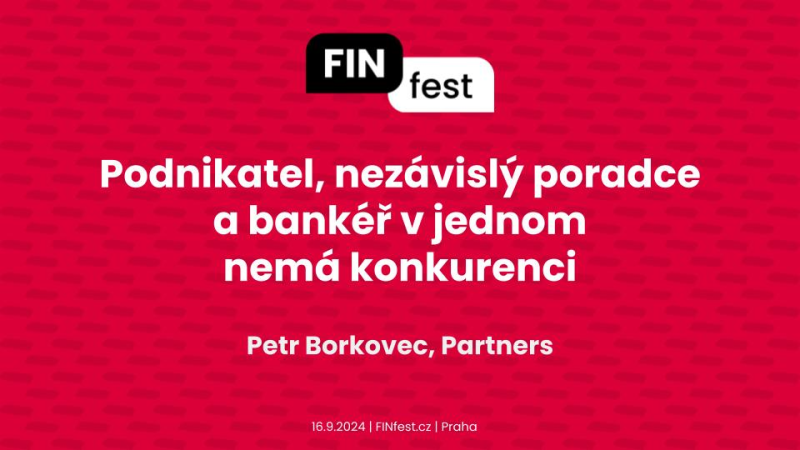 Obrázek epizody Podnikatel, nezávislý poradce a bankéř v jednom nemá konkurenci