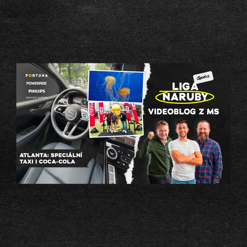 Obrázek epizody Liga naruby Videoblog | Taxíky bez řidičů a domov Coca-Coly. Kam zajít před českým zápasem v Atlantě?