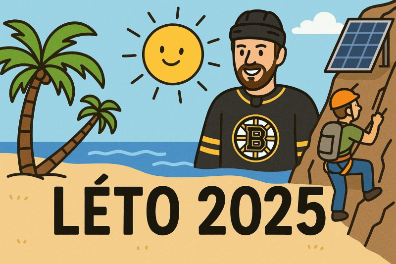 Obrázek epizody Léto 2025 🌞 | Hokej s Pastrňákem, solární šílenství a návrat po 3 týdnech!