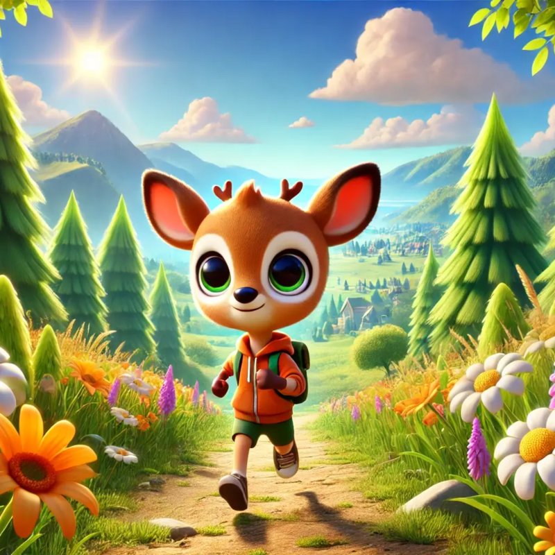 Obrázek epizody Srneček a kouzelný les