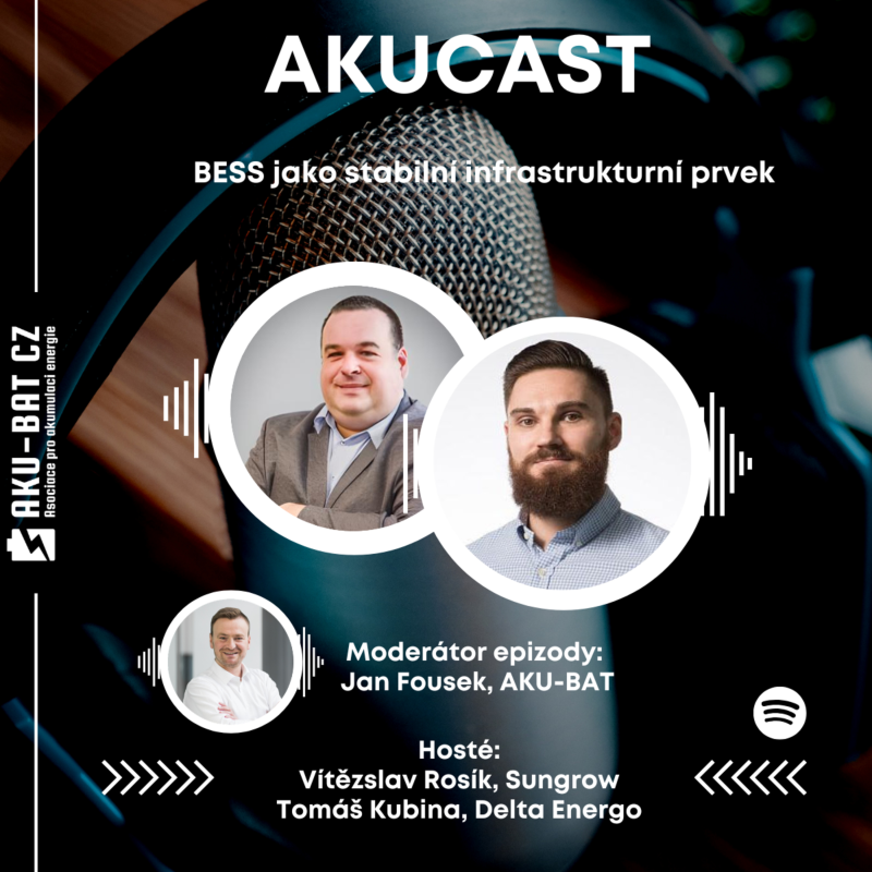 Obrázek epizody AKUCAST: BESS jako stabilní infrastrukturní prvek