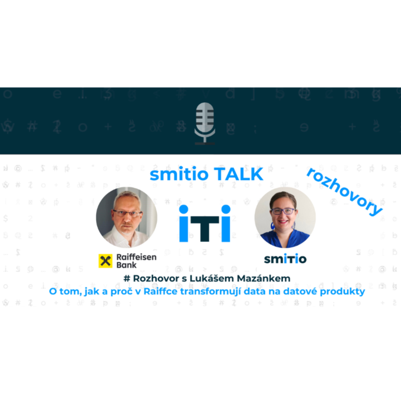 Obrázek epizody S Lukášem Mazánkem o tom, jak a proč v Raiffce transformují data na datové produkty
