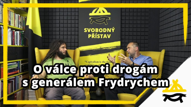 Obrázek epizody Studio Svobodného přístavu: O válce proti drogám s generálem Frydrychem
