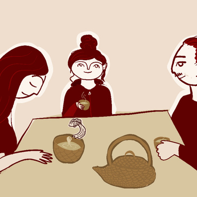 Obrázek epizody Jak Tea pila čaj + relaxace - laskavý potok