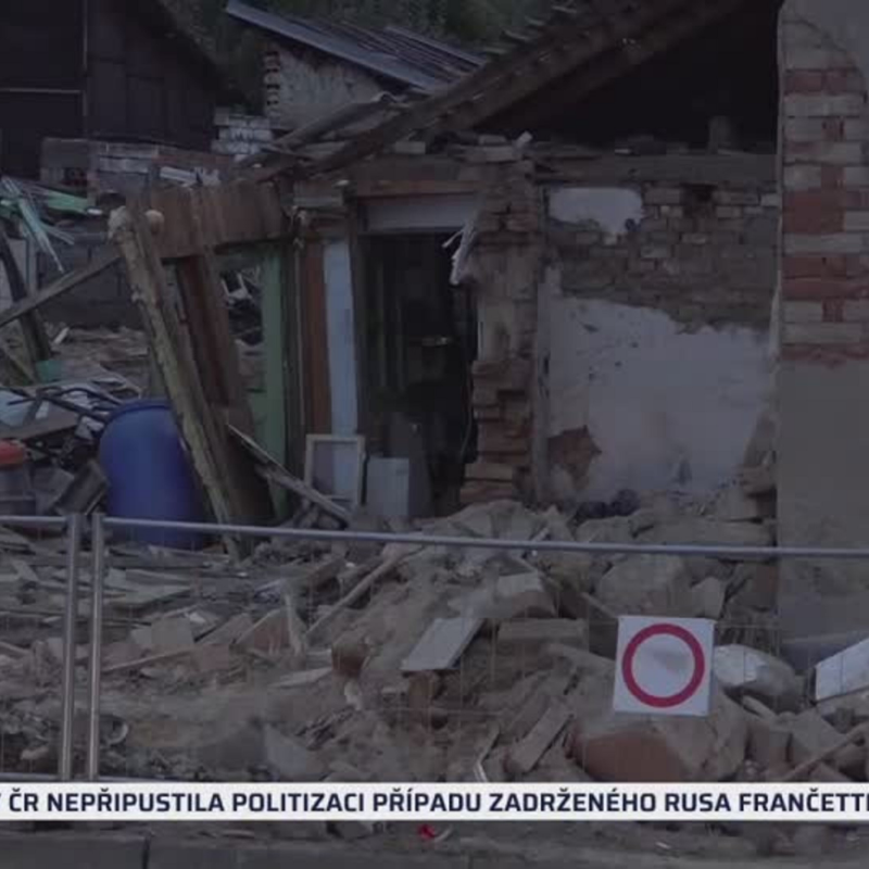 Obrázek epizody Odklizení trosek po výbuchu (zdroj: CNN Prima NEWS)