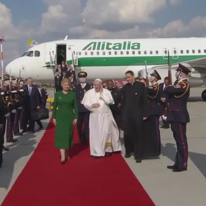 Obrázek epizody Papež na Slovensku (zdroj: CNN Prima NEWS)