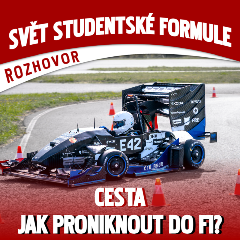 Obrázek epizody „Váhový limit není, po F1 máme v designu nejvolnější ruce“ | Rozhovor o Formuli Student | WAC #50