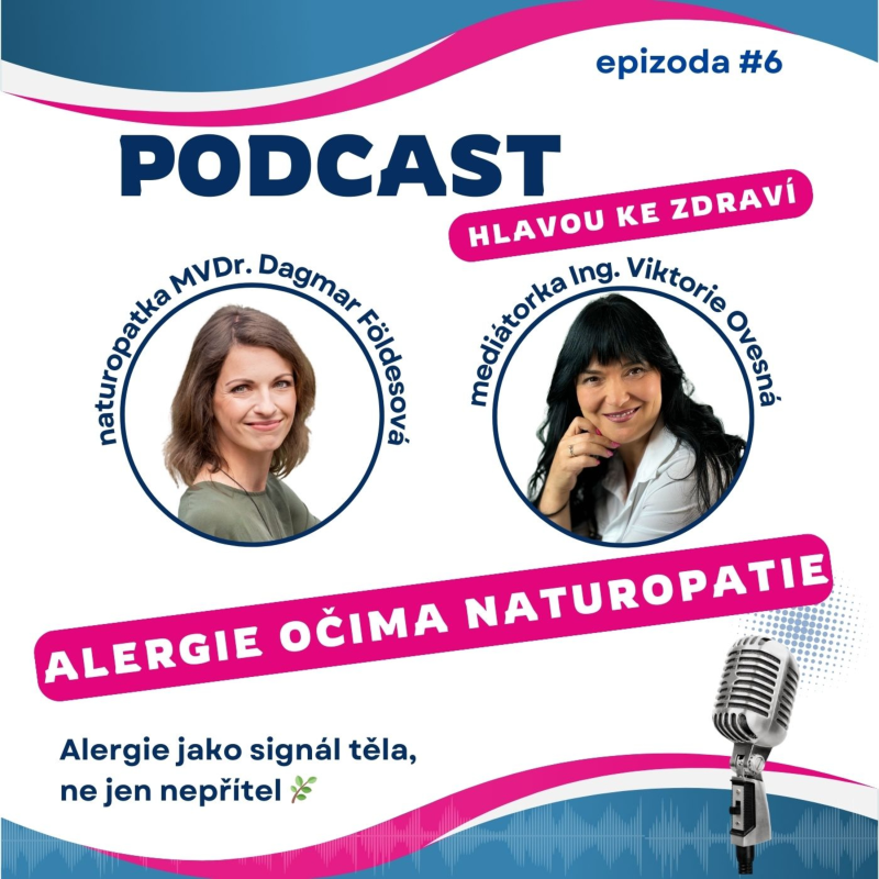 Obrázek epizody #26 Alergie očima naturopatie