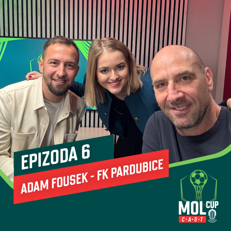 Obrázek epizody Adam Fousek – O pohárové cestě Pardubic I MOL Cup CAST #EP6