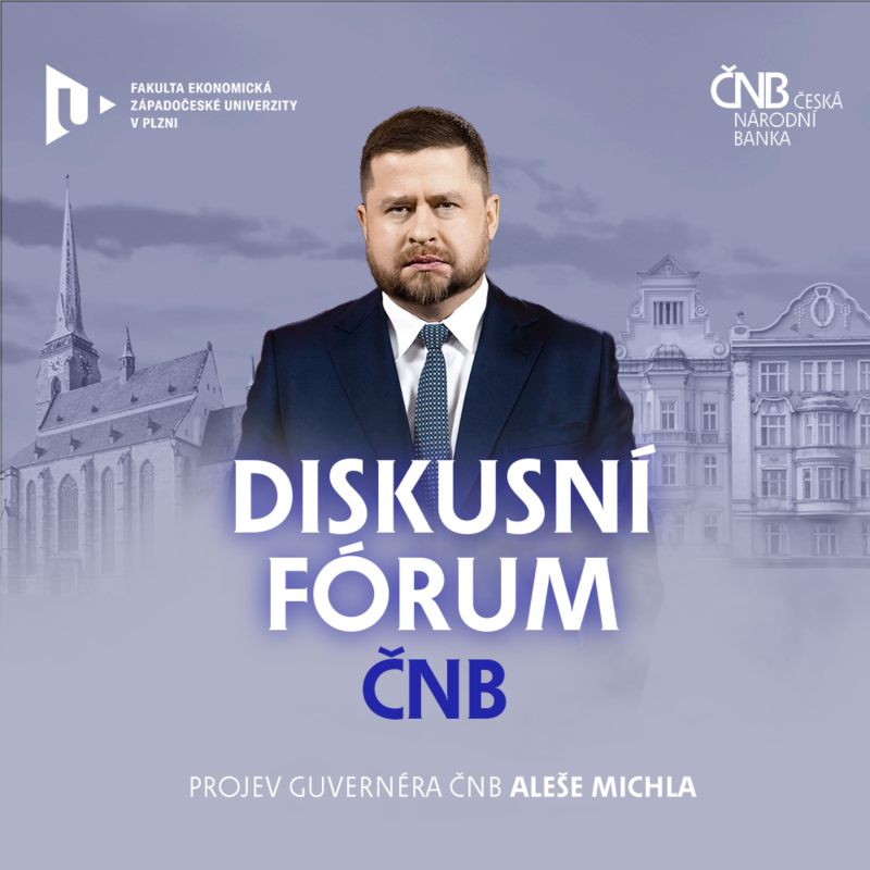 Obrázek epizody Představte si svět, kde algoritmy a technologie pomáhají, ale hodnoty nás drží pevně na zemi: Projev guvernéra Aleše Michla na Diskusním fóru ČNB v Plzni