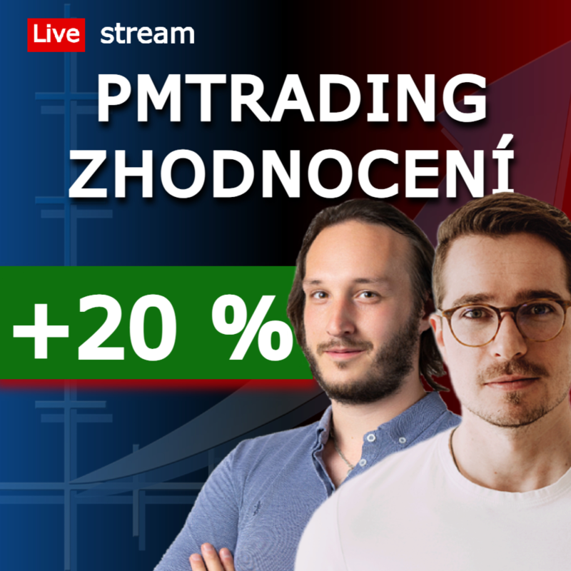 Obrázek epizody Zhodnocení PMTrading účtu v roce 2023 o 20 % - jak jsme to dokázali? Live stream