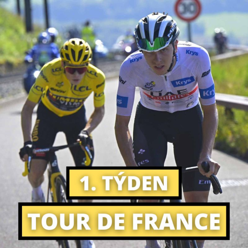 Obrázek epizody Vyrovnaný duel Pogačar vs. Vingegaard. Kdo je větší favorit? | 1. týden Tour de France 2023