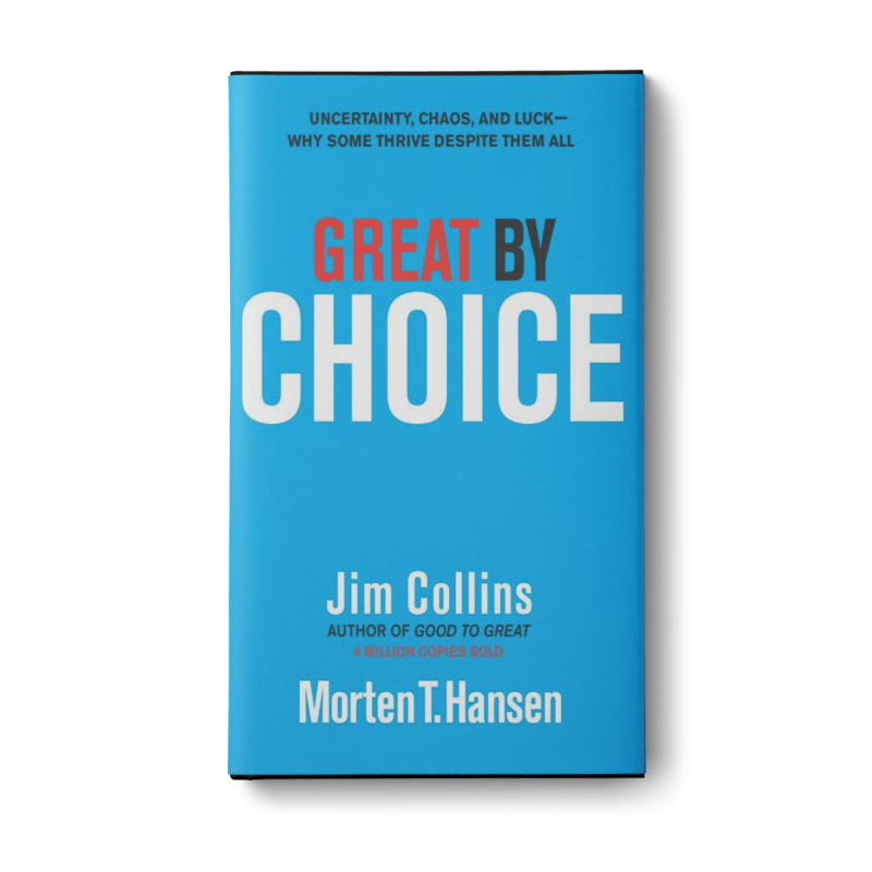 Obrázek epizody CO DĚLÍ ÚSPĚŠNÉ OD NEÚSPĚŠNÝCH? - Great by Choice (Jim Collins)
