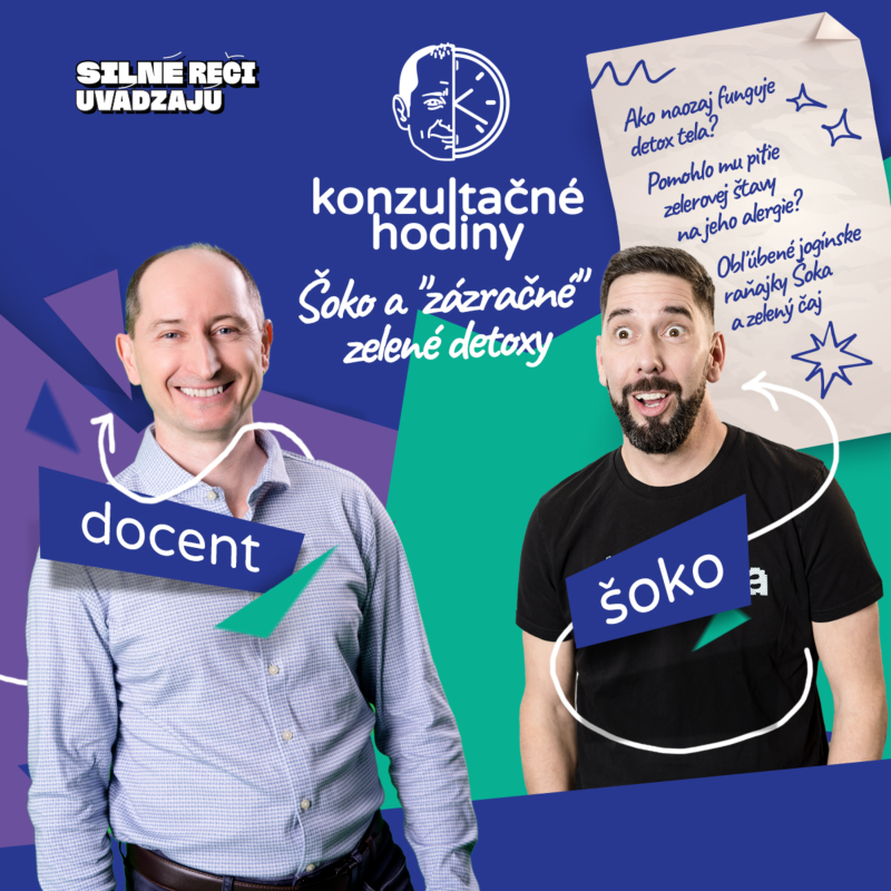 Obrázek epizody Konzultačné Hodiny ep.9 - Šoko a "zázračné" zelené detoxy