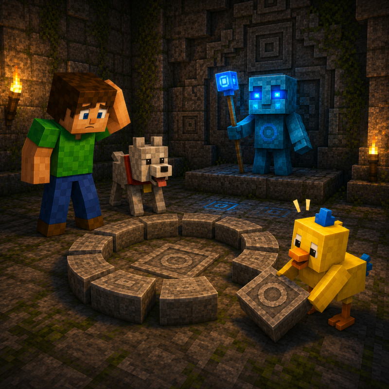 Obrázek epizody Kapitola 76 - Kruh, který se našel | Karlíkovy minecraftické pohádky (Kniha 2)