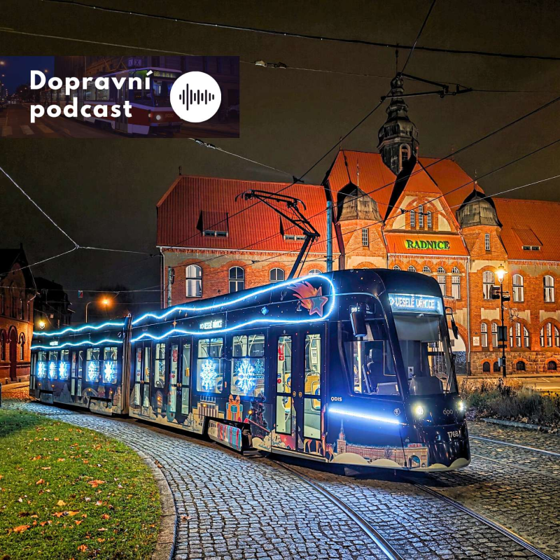 Obrázek epizody Dopravní podcast (217) → Vánoční tramvaj DPO